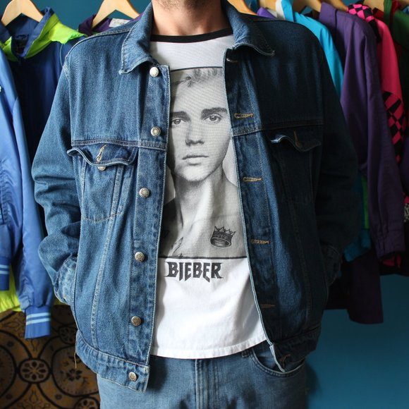 Vintage Other - Vintage Wrangler HERO Men's Trucker Denim Jacket